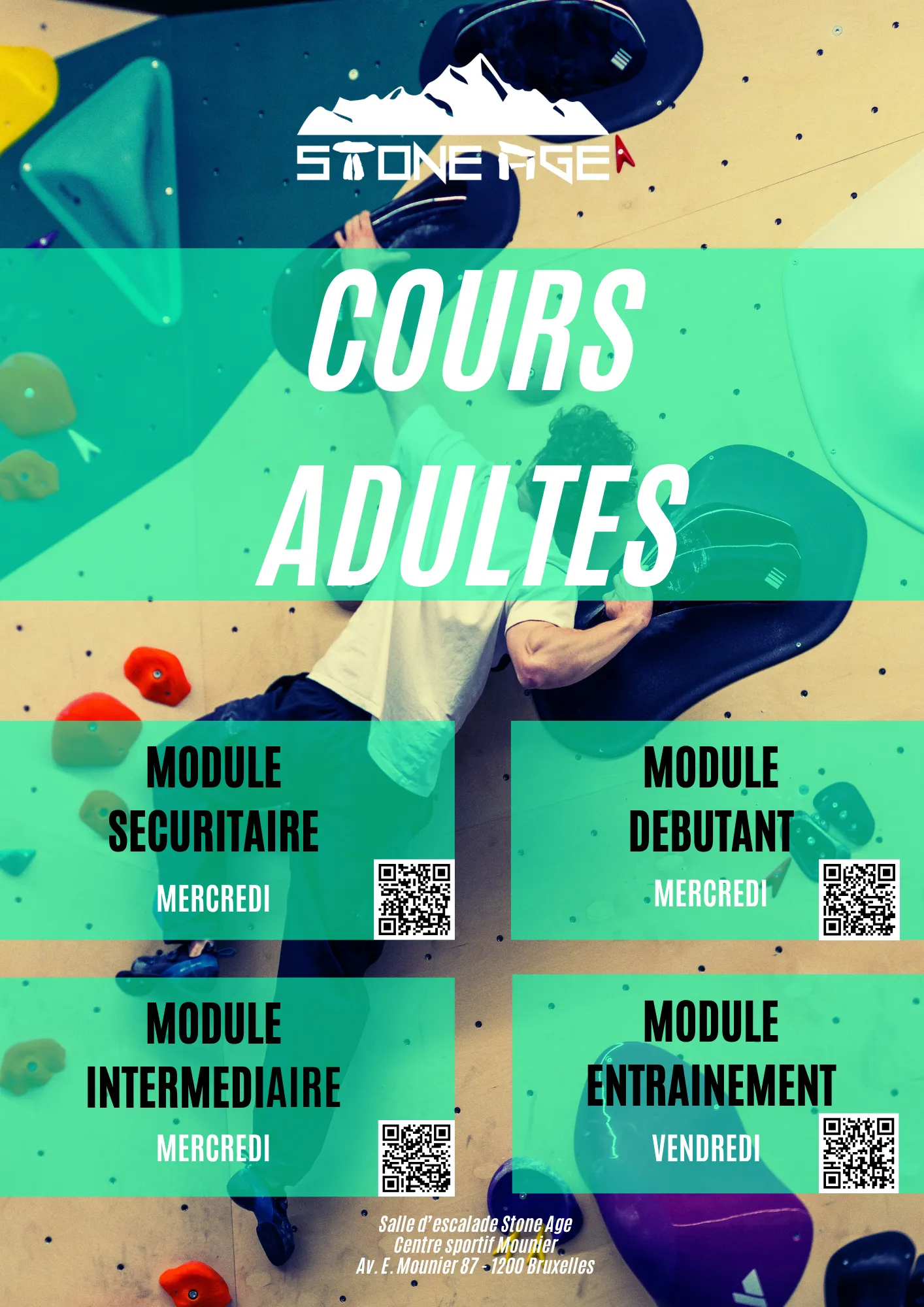 Découvrez nos cours adultes!
