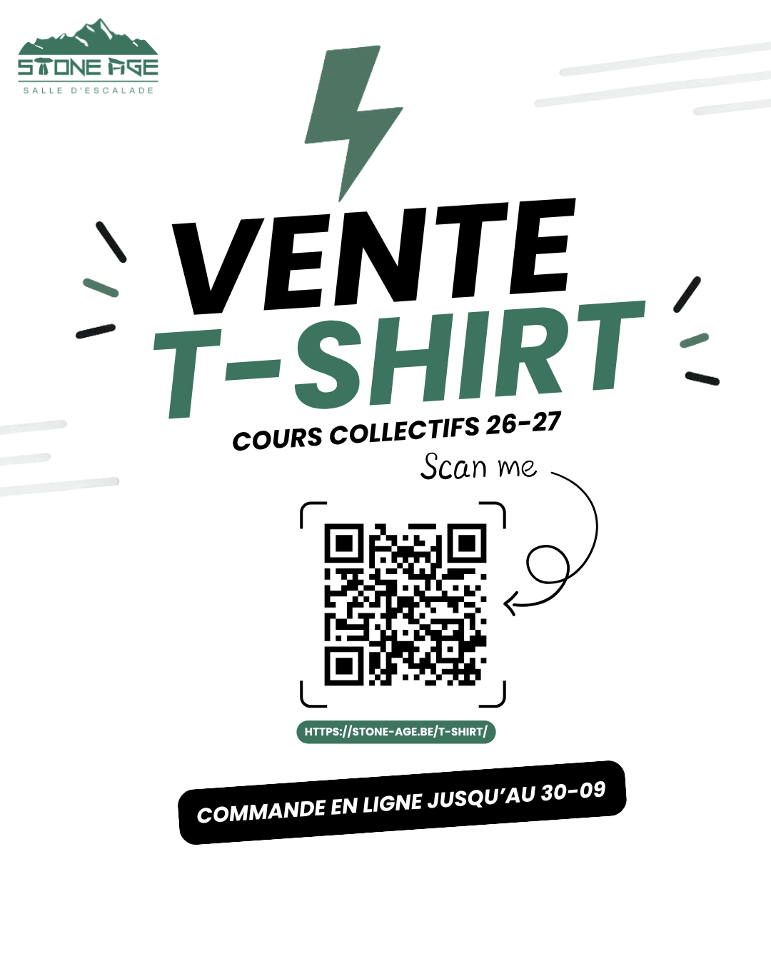 Commande t-shirt cours collectifs 2026-2027