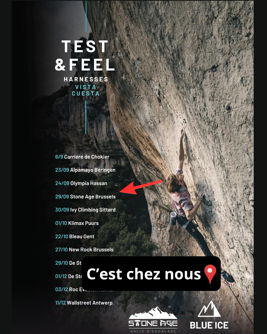 Test matériel Blue Ice ce 29-09!